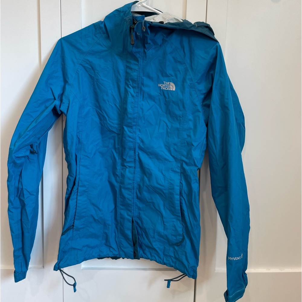 The North Face rain jacket